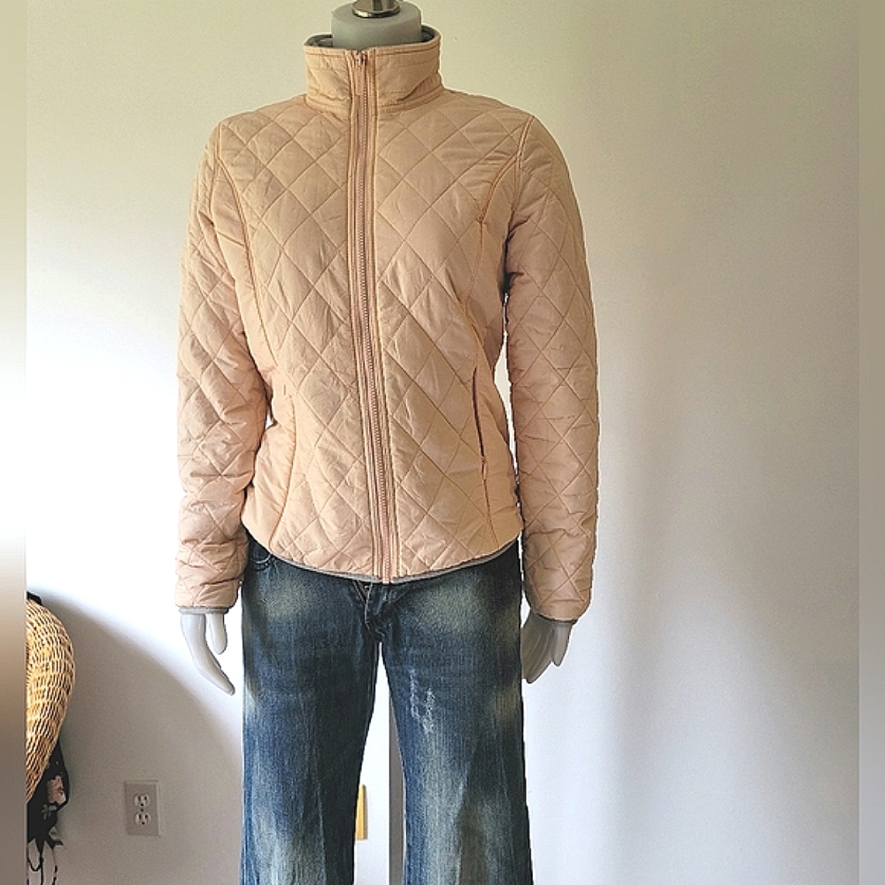 Vancl Women's Full-Zip Light Puffer Jacket Size L